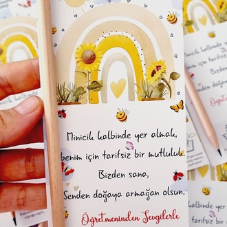 Okuluna Hoşgeldin Tohumlu Kalem
