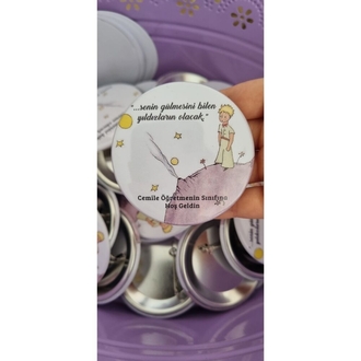 Okuluna Hoşgeldin Rozet ve Bileklik Set