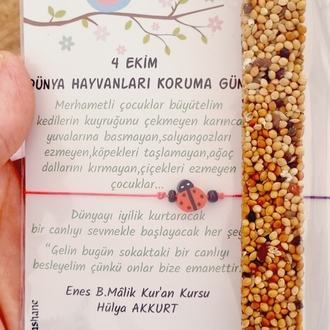 Çubuk Kuş Yemi ve Bileklik