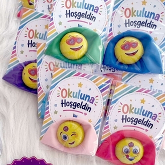 Emoji Çikolata + Balon 