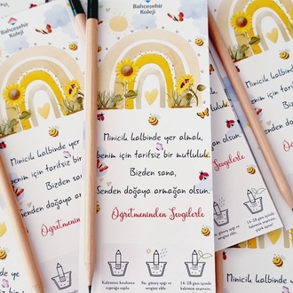 Okuluna Hoşgeldin Tohumlu Kalem