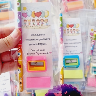 Kalem, Silgi ve Defter Set