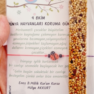 Çubuk Kuş Yemi +Bileklik