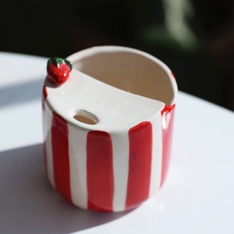 Travel Mug Strawberry / Çilek Termos bardak 