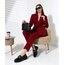 Bağlamalı Double Blazer Takım