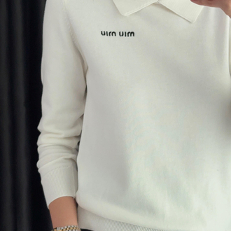 Miu Miu Polo Yaka Kazak