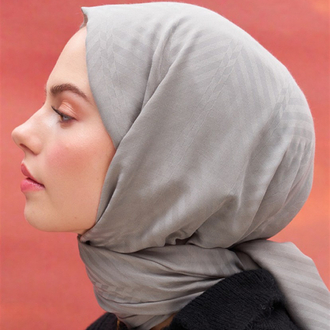Fasone Modal Jakar Şal - Light Grey 
