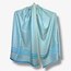 Lux İthal Marka Kaşmir İpek Şal - Vizon Light Blue 