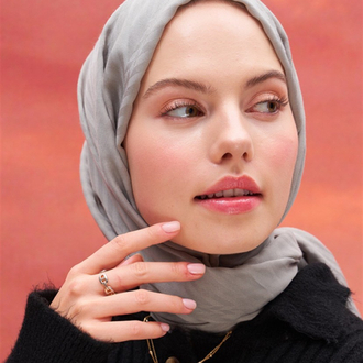 Fasone Modal Jakar Şal - Light Grey 