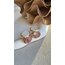 Sedef Rose Gold Küpe