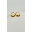 Gold pullu halka küpe