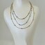 3’lü gol/silver/rosegold kolye