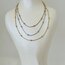 3’lü gol/silver/rosegold kolye