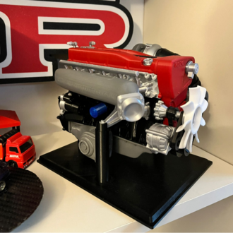 3D Baskı Nissan Skyline RB26 Motor