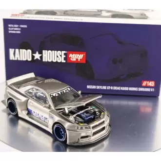 Kaido House 143 Nissan Skyline GTR R34 Kaido Works SHINJUKU V1