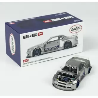 Kaido House 143 Nissan Skyline GTR R34 Kaido Works SHINJUKU V1