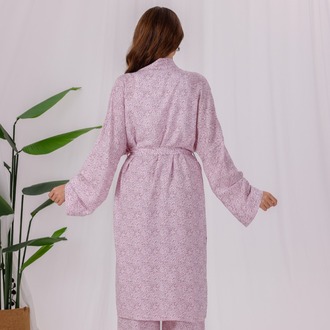 Aybem Rose Organik Pamuklu Kimono Takımı