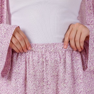 Aybem Rose Organik Pamuklu Kimono Takımı