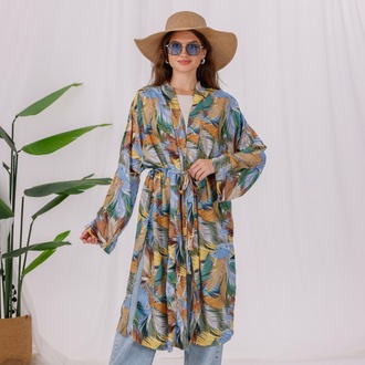 Aybem Safari Organik Pamuklu Kimono