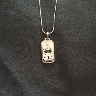 316L Çelik Tarot Model Kolye 