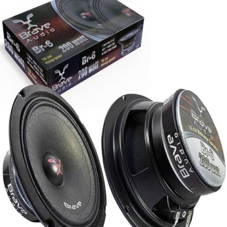 Brave Audio Br-6 oto Mitrange 650 watt 16 cm