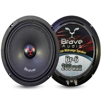 Brave Audio Br-6 oto Mitrange 650 watt 16 cm