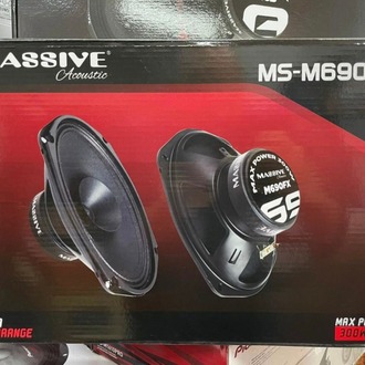 Massive MS-M690FX OVAL MİDRANGE 300 WATT MAXİMUM POWERÇİFT FİYATIDIR 120 WATT RMS