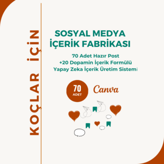 Koçlar için Hazırlanmış İnstagram Post Şablonu, Sosyal Medya Şablonları