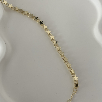 Yıldız model 14k gold bileklik
