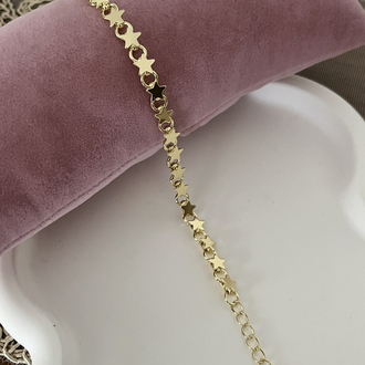 Yıldız model 14k gold bileklik