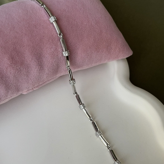 Silver zirkon taşlı bileklik