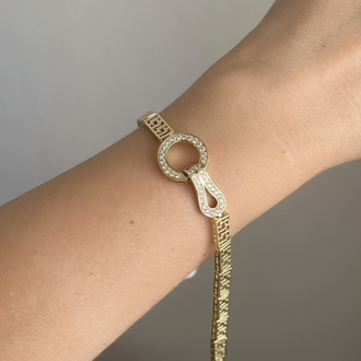 14k Greek model bileklik