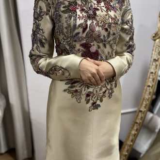 İpek kaftan 