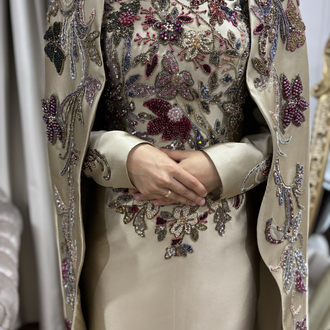 İpek kaftan 