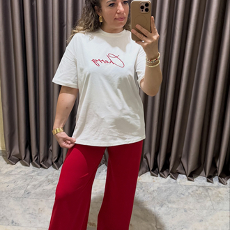 Chery nakışlı Tişört