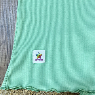 Mint yeşili kolsuz t-shirt şort takım