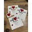 Anneler Günü Çikolatalı Tebrik Kartı 9x9 cm