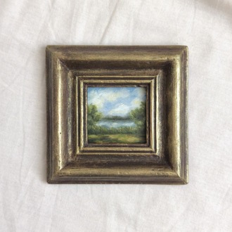Distant Meadow | Orijinal Yağlı Boya