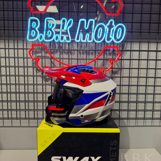 SW X1 SEUL MODÜLER KASK WHITE /RED