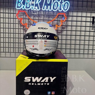 SWAY 765 KASK GLOSS WHITE