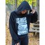Unisex kapşonlu sweatshirt