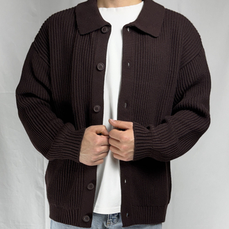 REGULAR ÖRME DÜĞMELİ FİT HIRKA