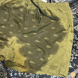 Lacoste Su Detaylı Premium Deniz Şortu