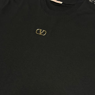 Valentino Demir Logo Premium T-shirt
