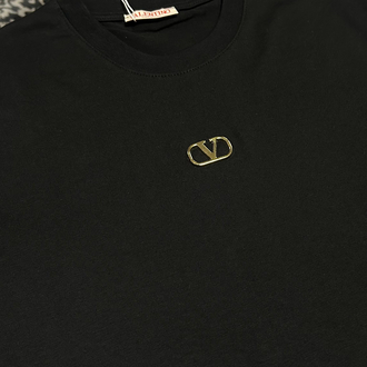 Valentino Demir Logo Premium T-shirt