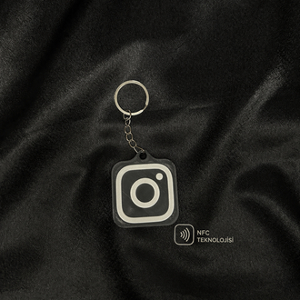 NFC instagram anahtarlık