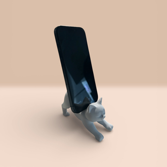 Kedi telefon standı 