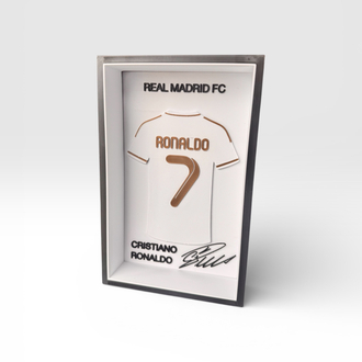 Cristiano Ronaldo 3D forma tablo