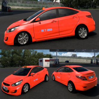 HYUNDAI ACCENT BLUE