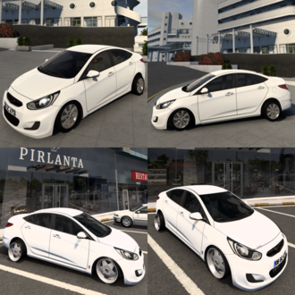 HYUNDAI ACCENT BLUE